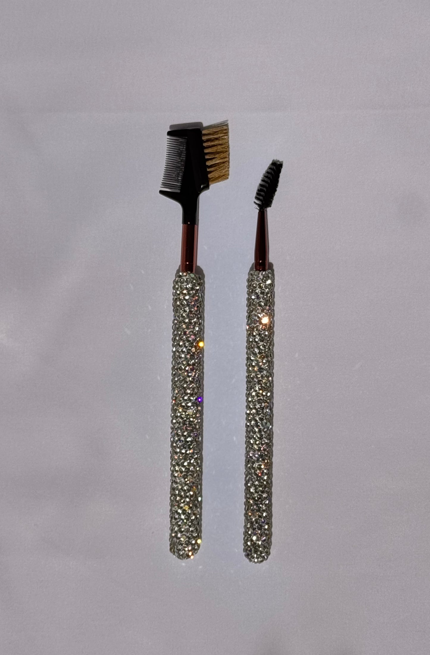 Syena – Kit complet de Pinceaux de Maquillage avec Manche en Strass